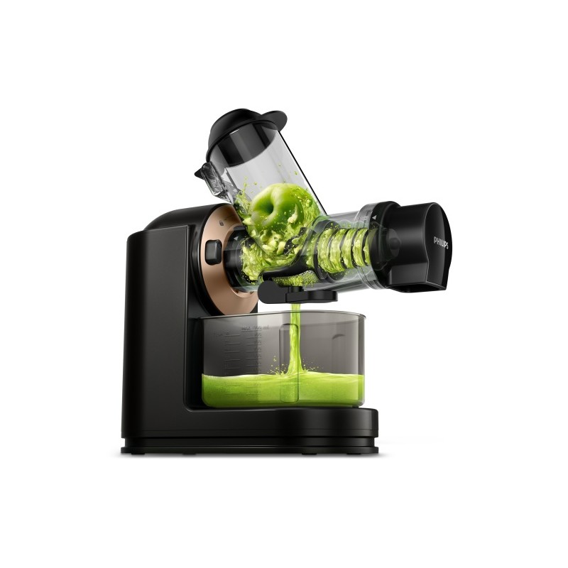 Philips Viva Collection HR1888/70 Lėtaeigė sulčiaspaudė, 150W, Juoda/Aukso