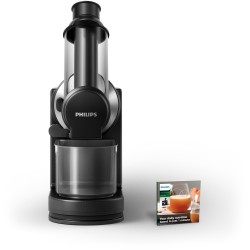 Philips Viva Collection HR1889/70 Lėtaeigė sulčiaspaudė, 150W, Juoda/Sidabrinė