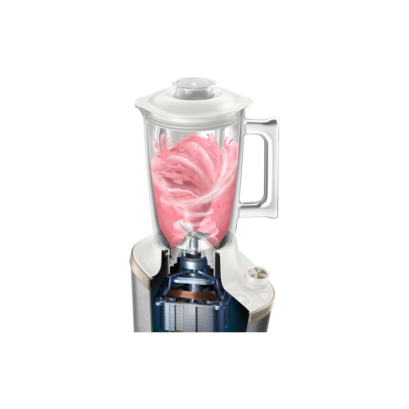 Philips 7000 Series HR3760/01 Greitaeigis trintuvas, 2 L, 1500 W, Balta/Sidabrinė