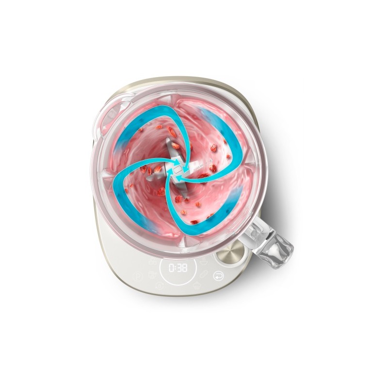 Philips 7000 Series HR3760/01 Greitaeigis trintuvas, 2 L, 1500 W, Balta/Sidabrinė