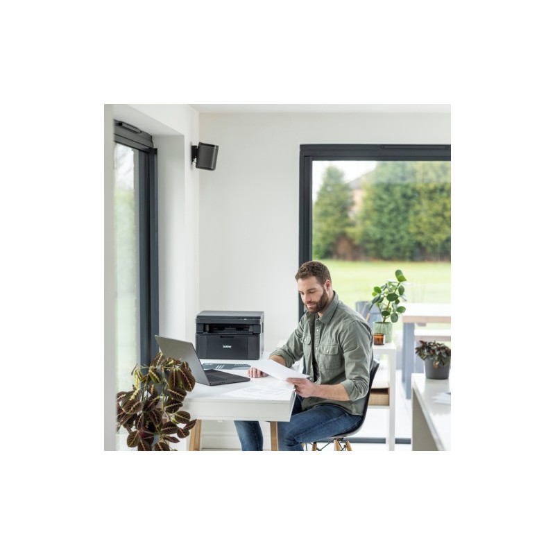 Brother DCP-L1640W Spausdintuvas lazerinis nespalvotas MFP A4 20 ppm USB Wi-Fi Ethernet LAN