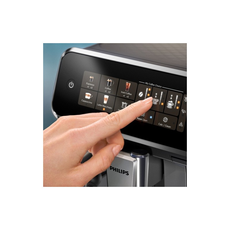 Philips LatteGo 3300 Series EP3349/70 Kavos aparatas, Black/Silver