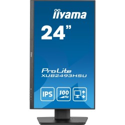 iiyama ProLite XUB2493HSU-B7 Monitorius 24'' IPS, FHD 1920x1080, 1 ms, 300 cd/m2, 100 Hz, Juoda