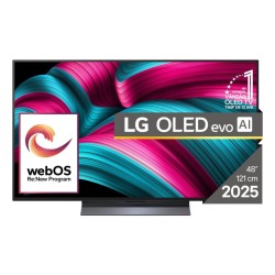 LG OLED evo AI OLED48C51LA (2025) Televizorius 48'' 4K UHD 3840x2160, Smart TV, Juoda