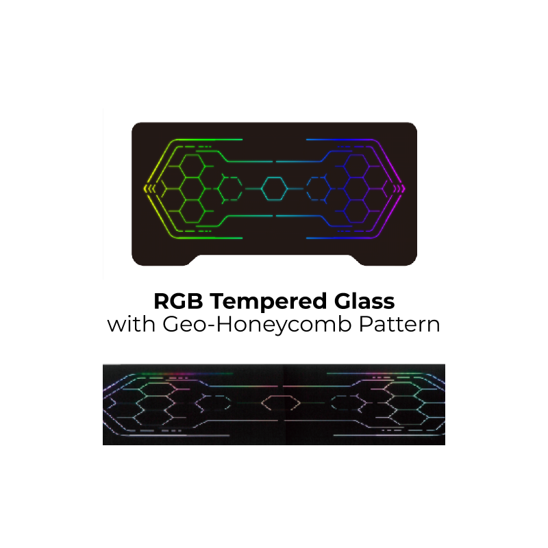 Up Up CyberArena RGB Žaidimo stalas (SPEC)