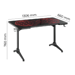 Up Up CyberArena RGB Žaidimo stalas (SPEC)