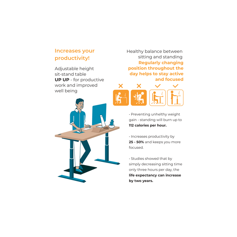 Up Up CyberArena RGB Žaidimo stalas (SPEC)