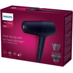 Philips 5000 Series ThermoShield BHD510/00 Plaukų džiovintuvas 2300 W, Mėlyna
