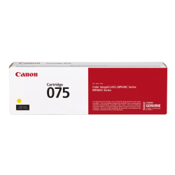 Canon CRG 075 Y (6362C002) Lazerinė kasetė, Geltona