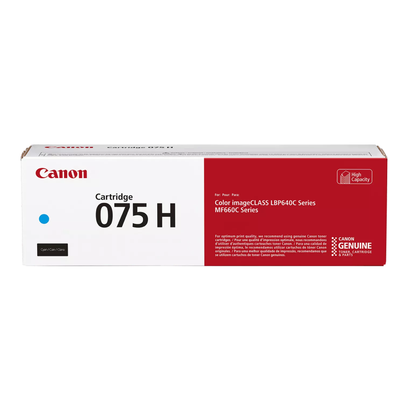 Canon CRG 075H C (6368C002) Lazerinė kasetė, Žydra