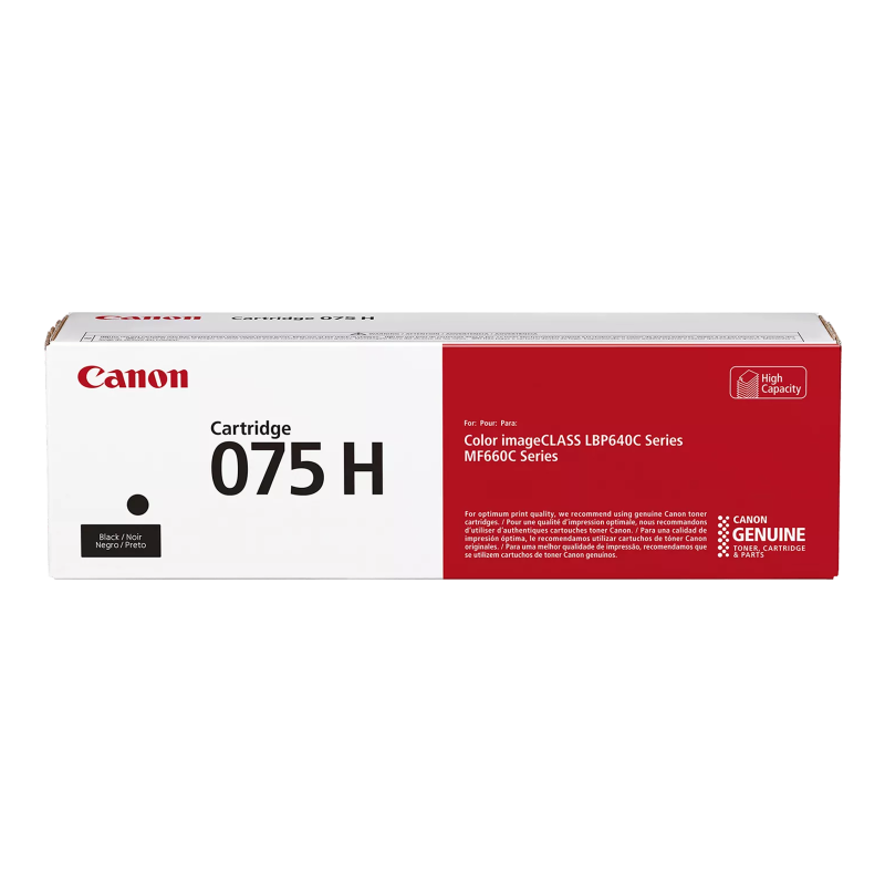 Canon CRG 075H BK (6369C002) Lazerinė kasetė, Juoda