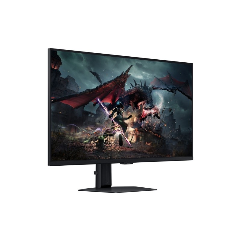 Samsung Odyssey G5 G50D Monitorius 32'' IPS QHD 2560x1440, 1 ms, 350 cd/m2, 180 Hz, Juoda
