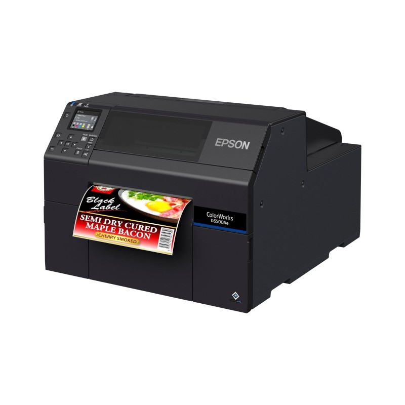 Epson ColorWorks D6500Ae Etikečių spausdintuvas rašalinis spalvotas 85 mm/sec USB Ethernet LAN