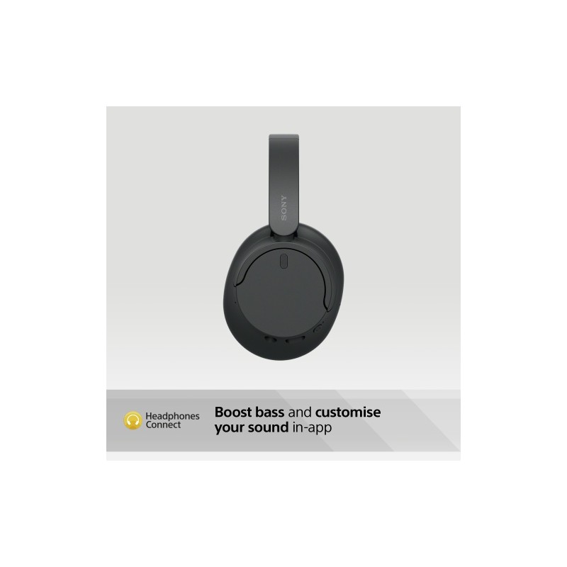 Sony WH-CH720N Noise Cancelling Belaidės ausinės, Bluetooth, Juoda