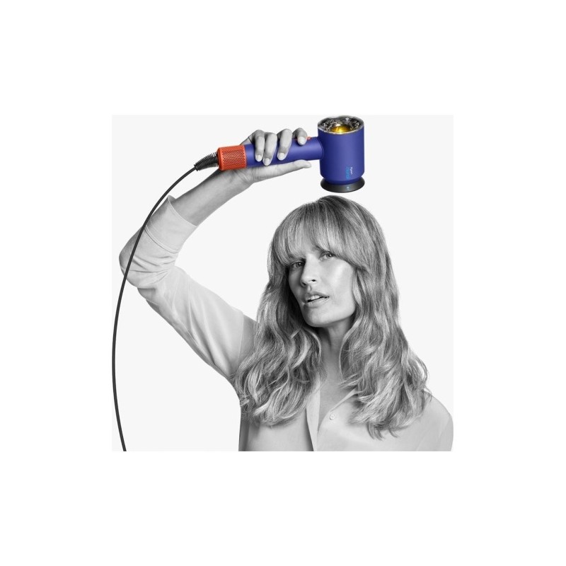 Dyson HD16 Supersonic Nural Plaukų džiovintuvas, Vinca Blue/Topaz