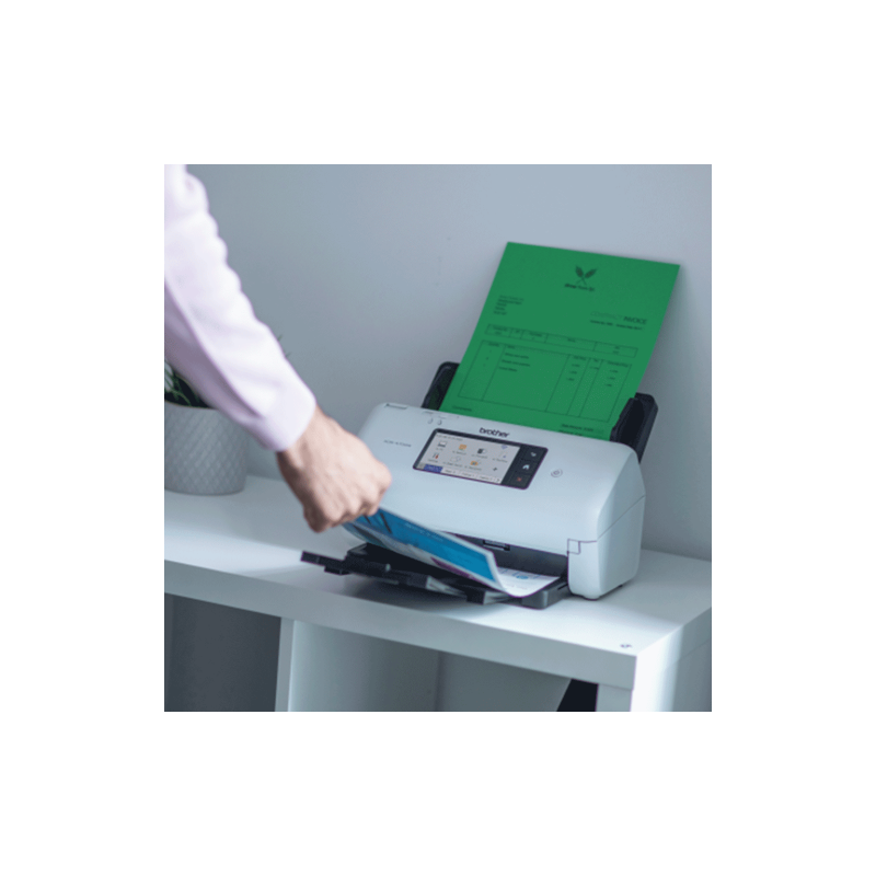 Brother ADS-4700W Skeneris A4 Spalvotas 40 ppm 600x600 DPI, Duplex ADF, USB, Wi-Fi, Ethernet LAN