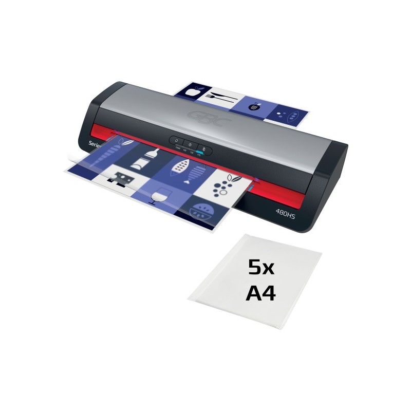 GBC 480HS Office Laminavimo aparatas A3, 800 mm/min, Juoda/Pilka