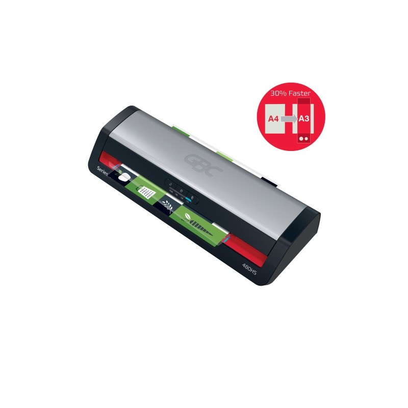 GBC 480HS Office Laminavimo aparatas A3, 800 mm/min, Juoda/Pilka