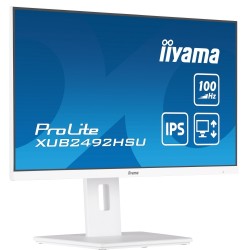 iiyama ProLite XUB2492HSU-W6 Monitorius 24'' IPS, FHD 1920x1080, 0.4 ms, 250 cd/m2, 100 Hz, Balta