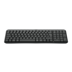 Logitech K250 Compact Belaidė klaviatūra, Bluetooth, US Int, Graphite