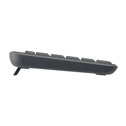 Logitech K250 Compact Belaidė klaviatūra, Bluetooth, US Int, Graphite