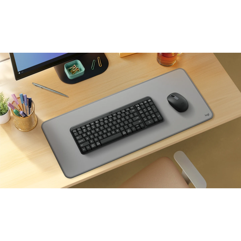 Logitech K250 Compact Belaidė klaviatūra, Bluetooth, US Int, Graphite