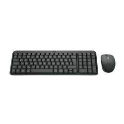 Logitech MK250 Compact Combo Belaidė klaviatūra + Pelė, Bluetooth, US Int, Graphite