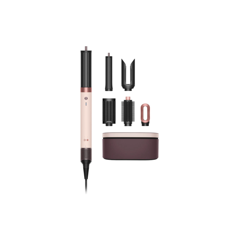 Dyson HS09 Airwrap Co-anda2x Straight+Wavy Plaukų formavimo prietaisas, Ceramic Pink/Rose Gold