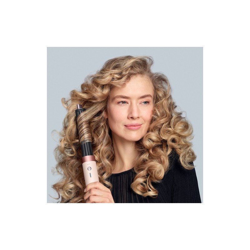 Dyson HS09 Airwrap Co-anda2x Straight+Wavy Plaukų formavimo prietaisas, Ceramic Pink/Rose Gold