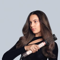 Dyson HS09 Airwrap Co-anda2x Straight+Wavy Plaukų formavimo prietaisas, Ceramic Pink/Rose Gold
