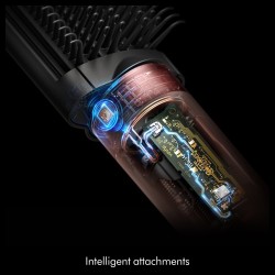 Dyson HS09 Airwrap Co-anda2x Straight+Wavy Plaukų formavimo prietaisas, Ceramic Pink/Rose Gold