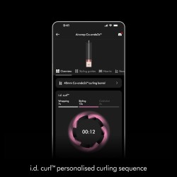 Dyson HS09 Airwrap Co-anda2x Straight+Wavy Plaukų formavimo prietaisas, Ceramic Pink/Rose Gold