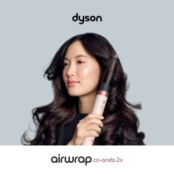 Dyson HS09 Airwrap Co-anda2x Straight+Wavy Plaukų formavimo prietaisas, Ceramic Pink/Rose Gold