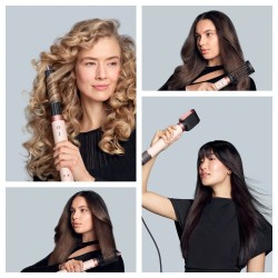 Dyson HS09 Airwrap Co-anda2x Straight+Wavy Plaukų formavimo prietaisas, Ceramic Pink/Rose Gold