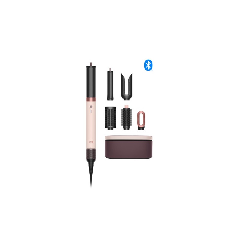 Dyson HS09 Airwrap Co-anda2x Straight+Wavy Plaukų formavimo prietaisas, Ceramic Pink/Rose Gold