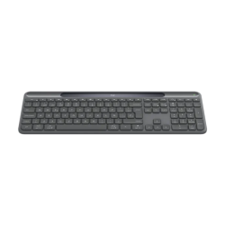 Logitech Signature Slim Solar+ K980 for Business Belaidė klaviatūra, RF+Bluetooth, US Int, Graphite