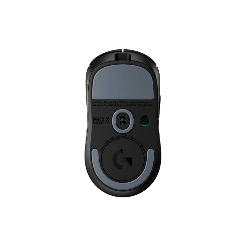 Logitech G PRO X SUPERLIGHT 2c Belaidė žaidimų pelė, RF Wireless, 44000 DPI, Juoda