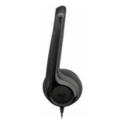 Logitech H390 Laidinės ausinės, USB-C, Juoda