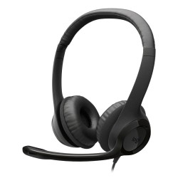 Logitech H390 Laidinės ausinės, USB-C, Juoda