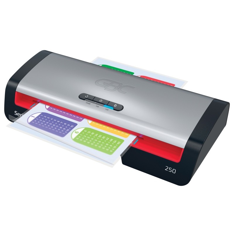 GBC 250 Office Laminavimo aparatas A4, 500 mm/min, Juoda/Pilka