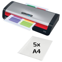 GBC 250 Office Laminavimo aparatas A4, 500 mm/min, Juoda/Pilka