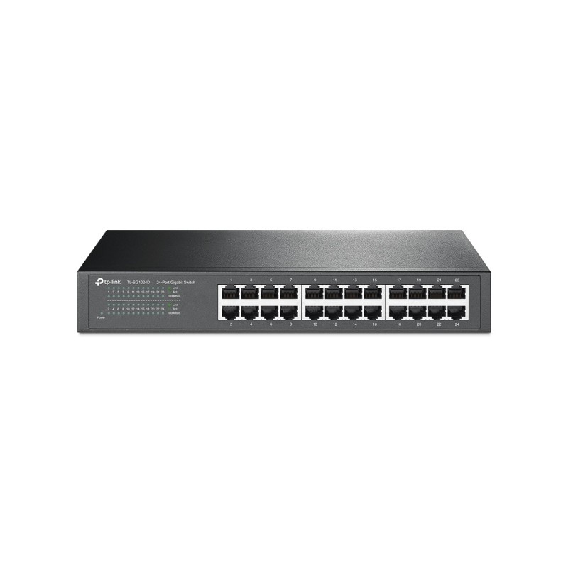 TP-Link TL-SG1024D 24-Port Gigabit Desktop/Rackmount Šakotuvas