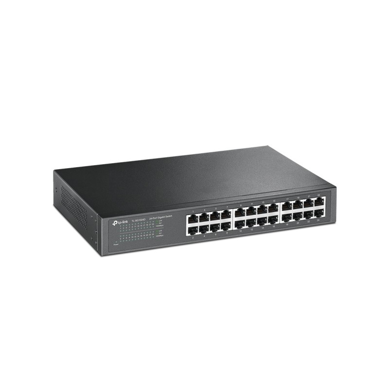TP-Link TL-SG1024D 24-Port Gigabit Desktop/Rackmount Šakotuvas