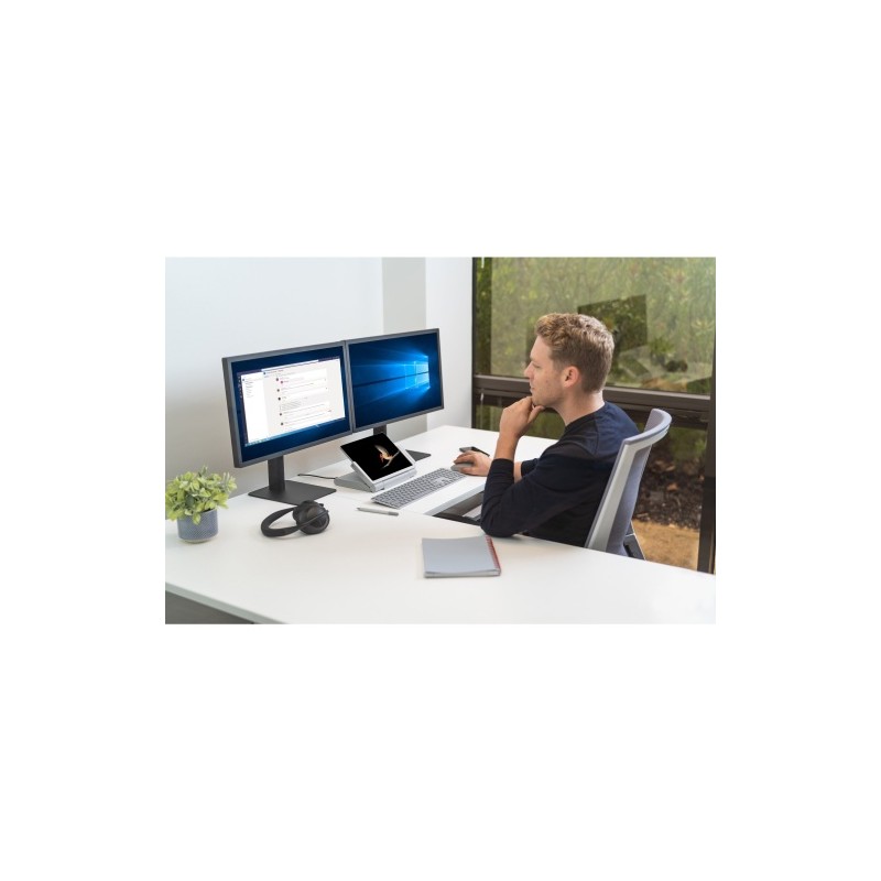 Kensington SureTrack Dual Belaidė pelė, RF Wireless + Bluetooth, 2400 DPI, Juoda