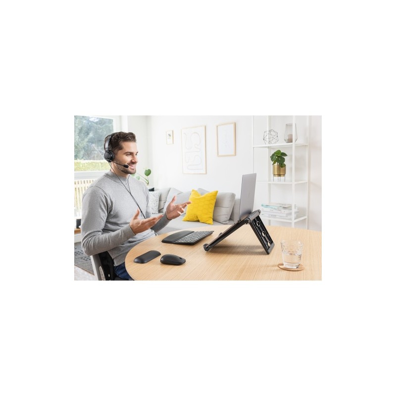 Kensington SureTrack Dual Belaidė pelė, RF Wireless + Bluetooth, 2400 DPI, Juoda