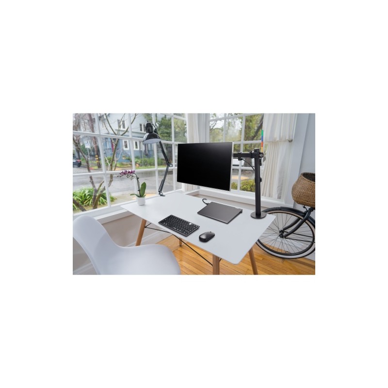 Kensington SureTrack Dual Belaidė pelė, RF Wireless + Bluetooth, 2400 DPI, Juoda