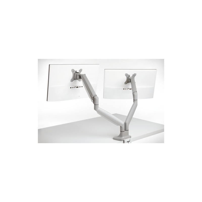Kensington K55471EU SmartFit One-Touch Dual Monitor Arm Monitoriaus laikiklis, Silver