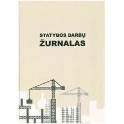 Statybos darbų žurnalas, A4 (106)  0720-051