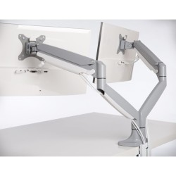 Kensington K55471EU SmartFit One-Touch Dual Monitor Arm Monitoriaus laikiklis, Silver