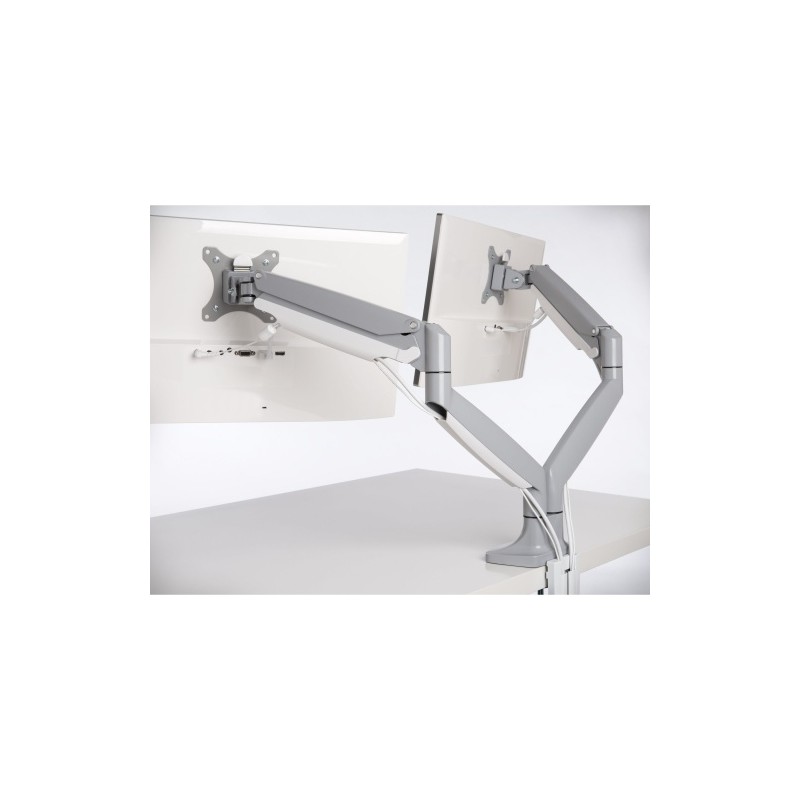 Kensington K55471EU SmartFit One-Touch Dual Monitor Arm Monitoriaus laikiklis, Silver